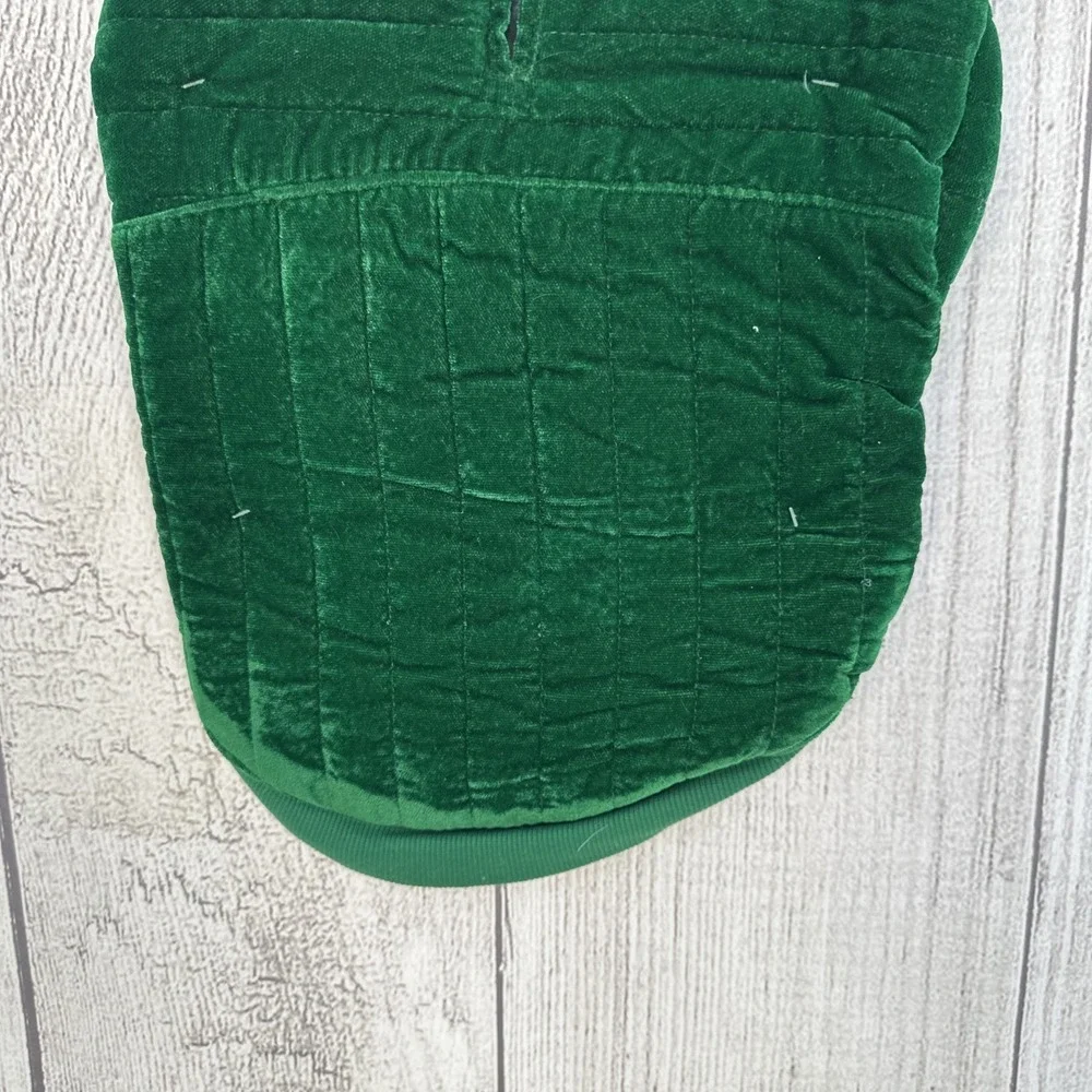 Isaac Mizrahi green velvet